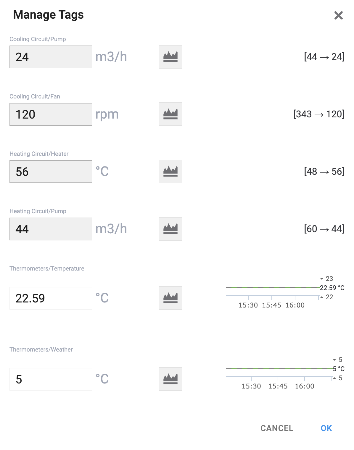 Manage tags when newly opened